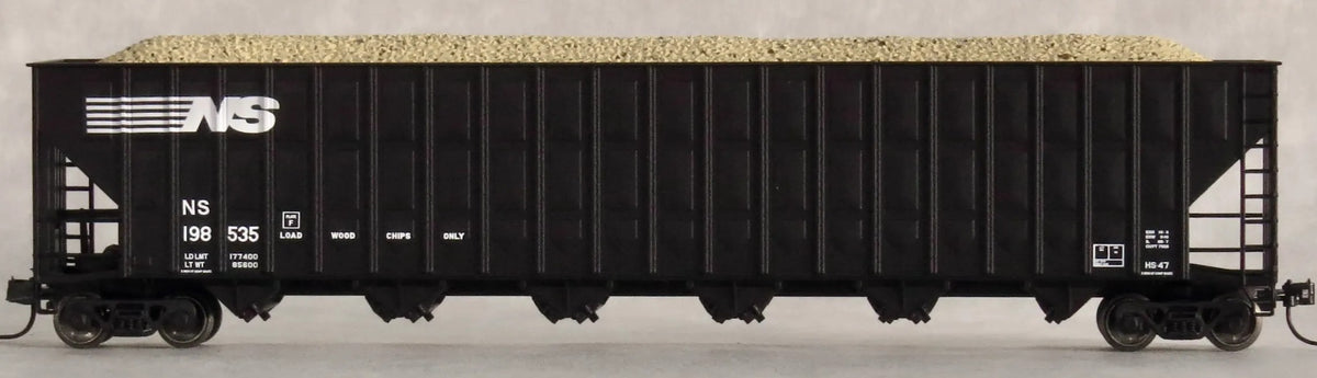 Trainworx N 27013-01 Greenville 7000 Cu Ft Wood Chip Hopper Norfolk Southern NS #198535