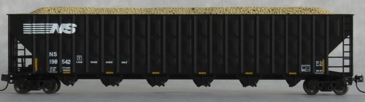 Trainworx N 27013-02 Greenville 7000 Cu Ft Wood Chip Hopper Norfolk Southern NS #198542