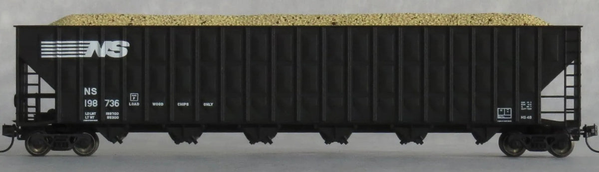 Trainworx N 27013-03 Greenville 7000 Cu Ft Wood Chip Hopper Norfolk Southern NS #198736
