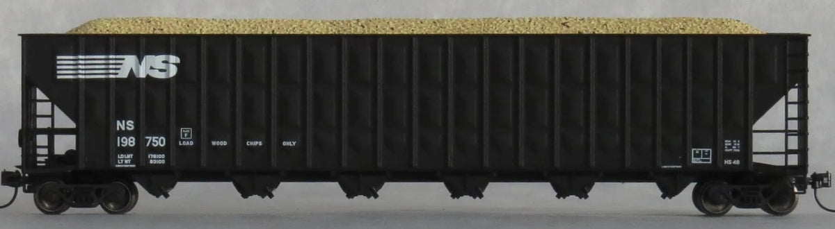 Trainworx N 27013-04 Greenville 7000 Cu Ft Wood Chip Hopper Norfolk Southern NS #198750