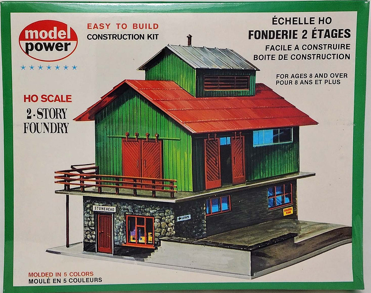 Model Power HO MPC445 Two-Story Foundry - Kit