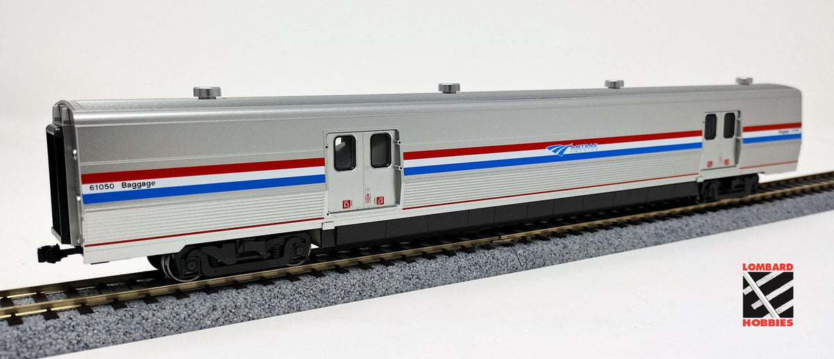 Kato HO 35-6214 Viewliner II Baggage Car Amtrak 'Phase III Heritage' #61050