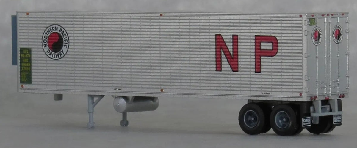 Trainworx N 40233-10 40′ Corrugated Reefer Northern Pacific NP #50478