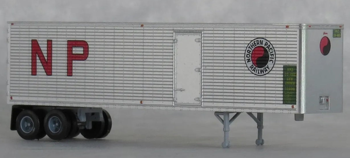 Trainworx N 40233-09 40′ Corrugated Trailer Northern Pacific NP #20473