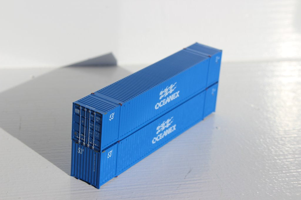Jacksonville Terminal Company N 535010 53' High Cube Container OCEANEX 2-Pack