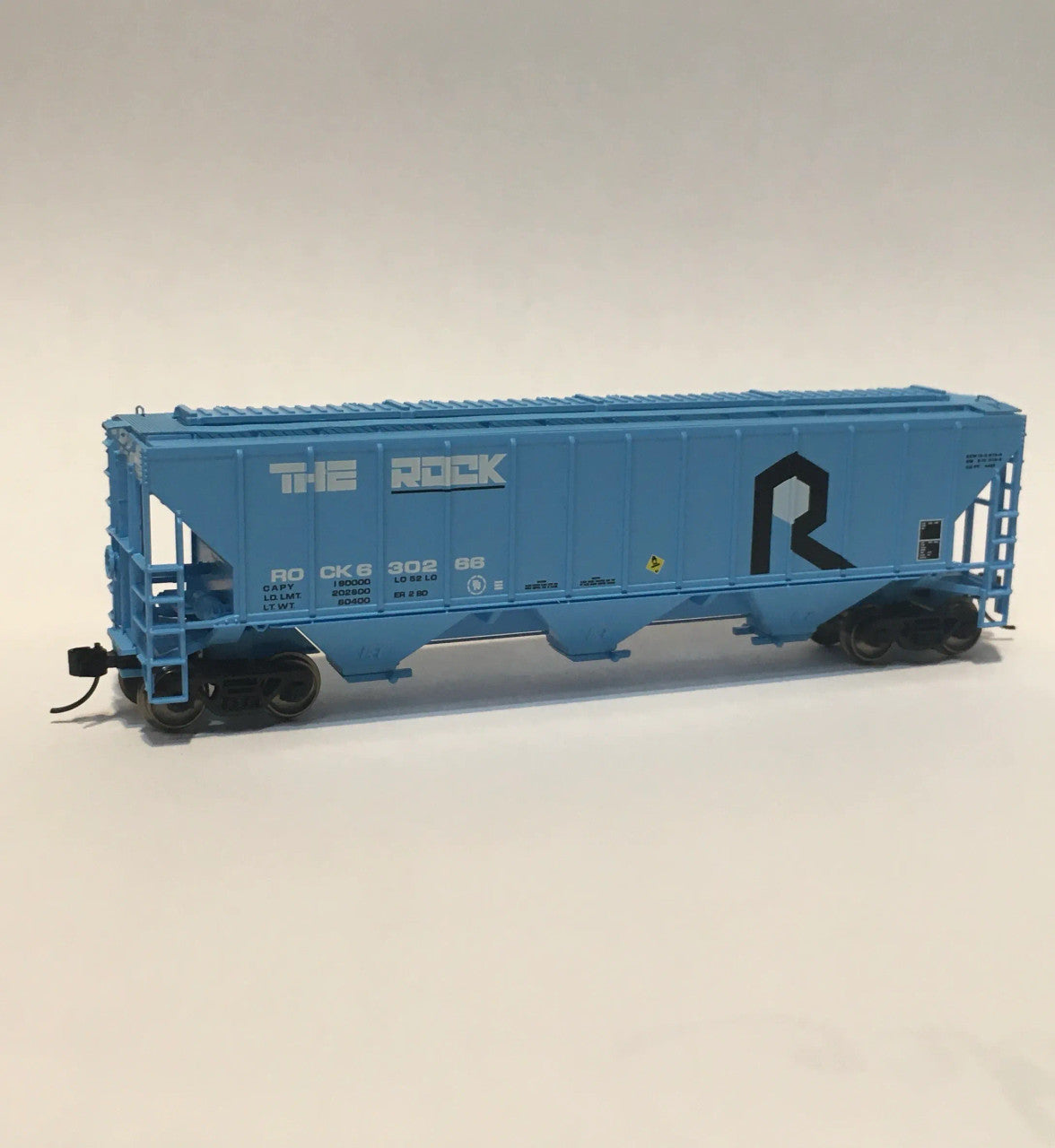 Trainworx N 24443-14 Pullman-Standard PS2-CD 4427 High-Side Covered Hopper THE ROCK ROCK #630266