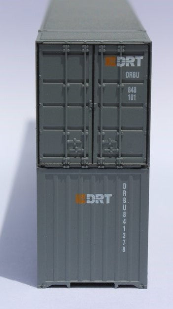 Jacksonville Terminal Company N 535030 53' High Cube Container DRT Transportation 2-Pack