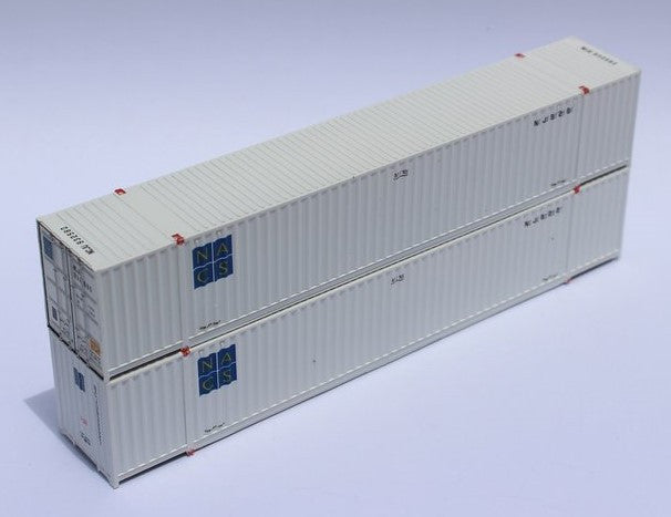 Jacksonville Terminal Company N 535046 53' High Cube Container NACS 2-Pack