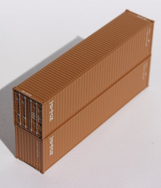 Jacksonville Terminal Company N 405049 40' High Cube Container TRITON 2-Pack