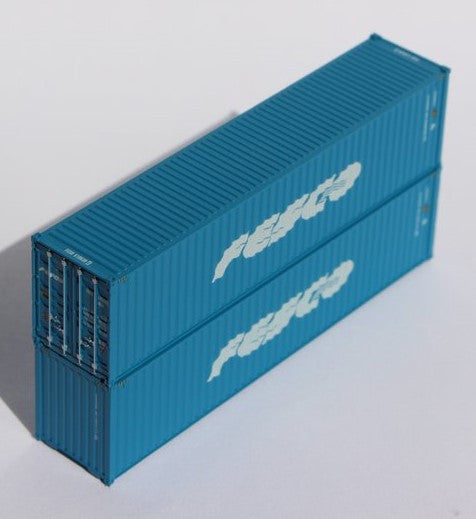 Jacksonville Terminal Company N 405087 40' High Cube Container FESCO 2-Pack