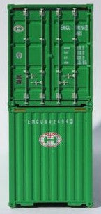 Jacksonville Terminal Company N 405141 40' High Cube Corrugated Side Containers HATSU MARINE 2 pack