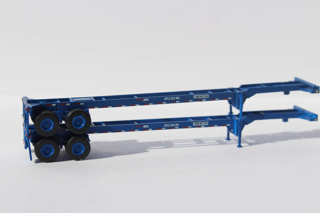 Jacksonville Terminal Company N 142018 40' CHASSIS APL 2-Pack