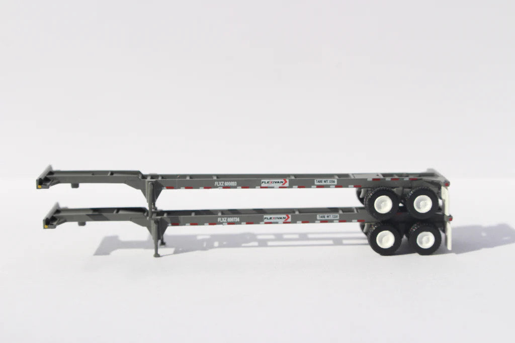 Jacksonville Terminal Company N 142017 40' CHASSIS Flexi Van 2-Pack