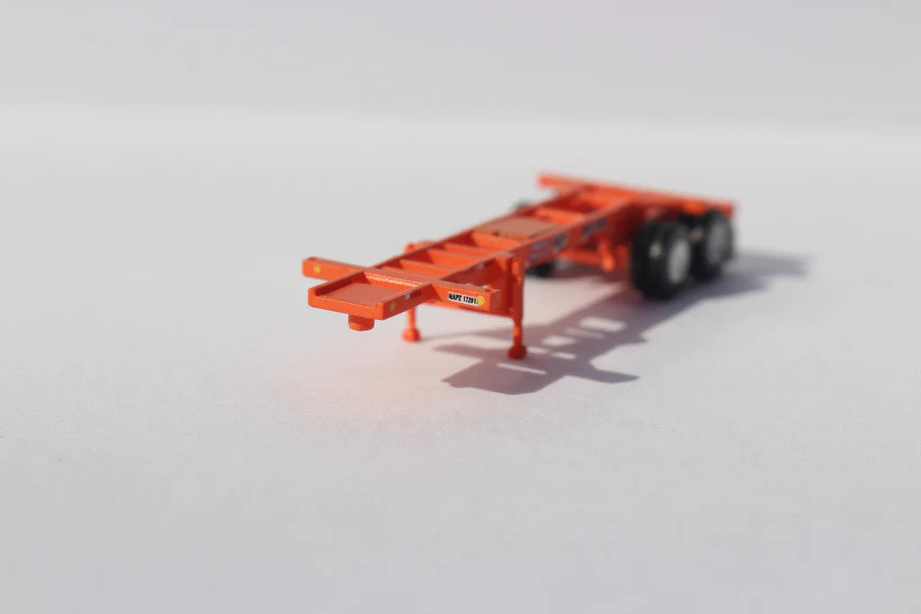 Jacksonville Terminal Company N 122003 20' CHASSIS South Atlantic Consolidated Pool 3-Pack
