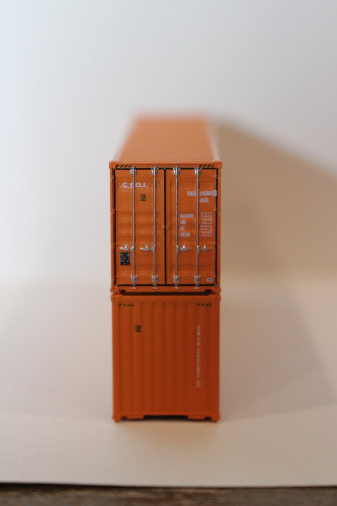 Jacksonville Terminal Company N 405006 40' High Cube Container CCNI 2-Pack