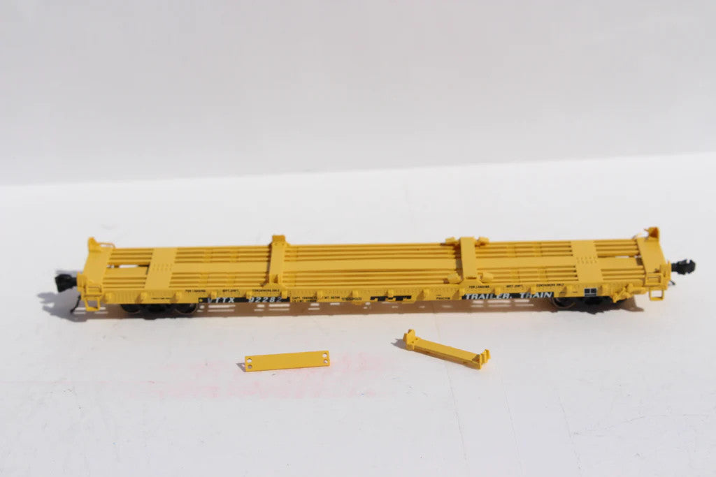 Jacksonville Terminal Company N 777001 Pullman Standard 60' Flatcar Unweathered TrailerTrain Logo VTTX #90574