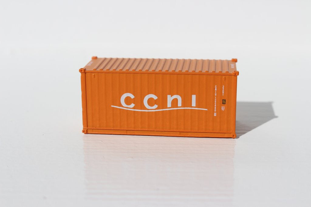 Jacksonville Terminal Company N 205306 20' Standard Height Container CCNI 2-Pack