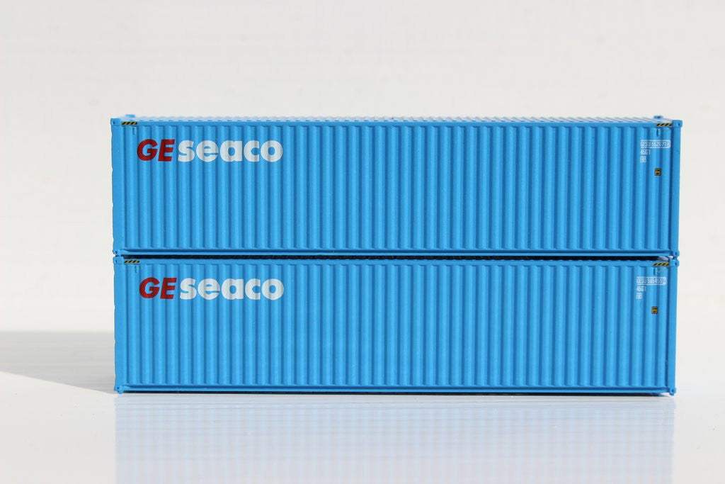 Jacksonville Terminal Company N 405040 40' High Cube GE SEACO 2-Pack