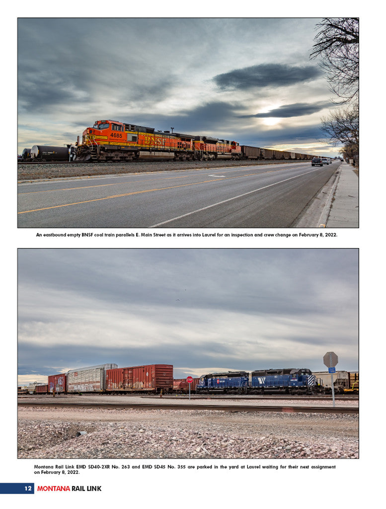 John Crisanti Books MONTANA RAIL LINK: Through the Lens of John Crisanti