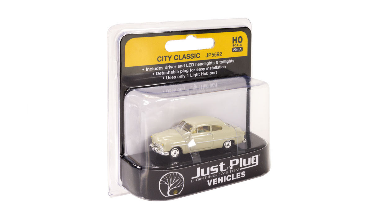 Woodland Scenics HO JP5592 Just Plug Vehicles - City Classic