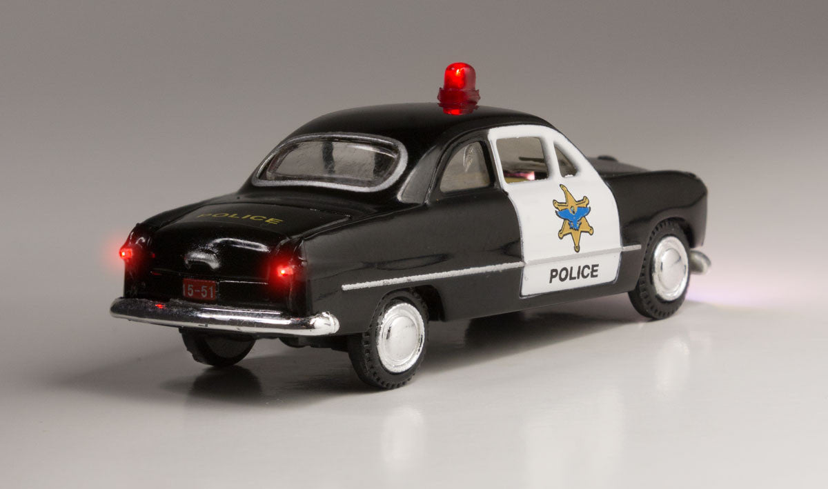 Woodland Scenics HO JP5593 Just Plug Vehicles -  Police Car