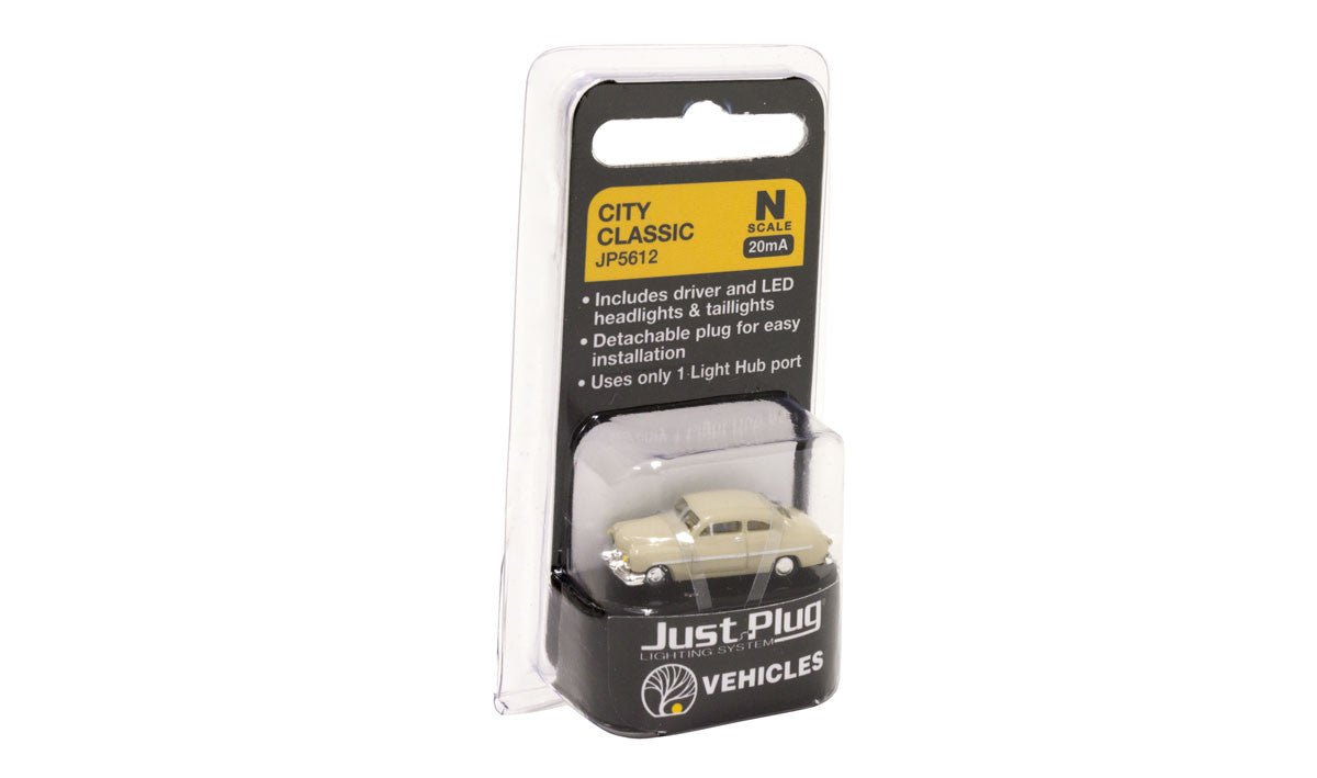 Woodland Scenics N JP5612 Just Plug Vehicles - City Classic