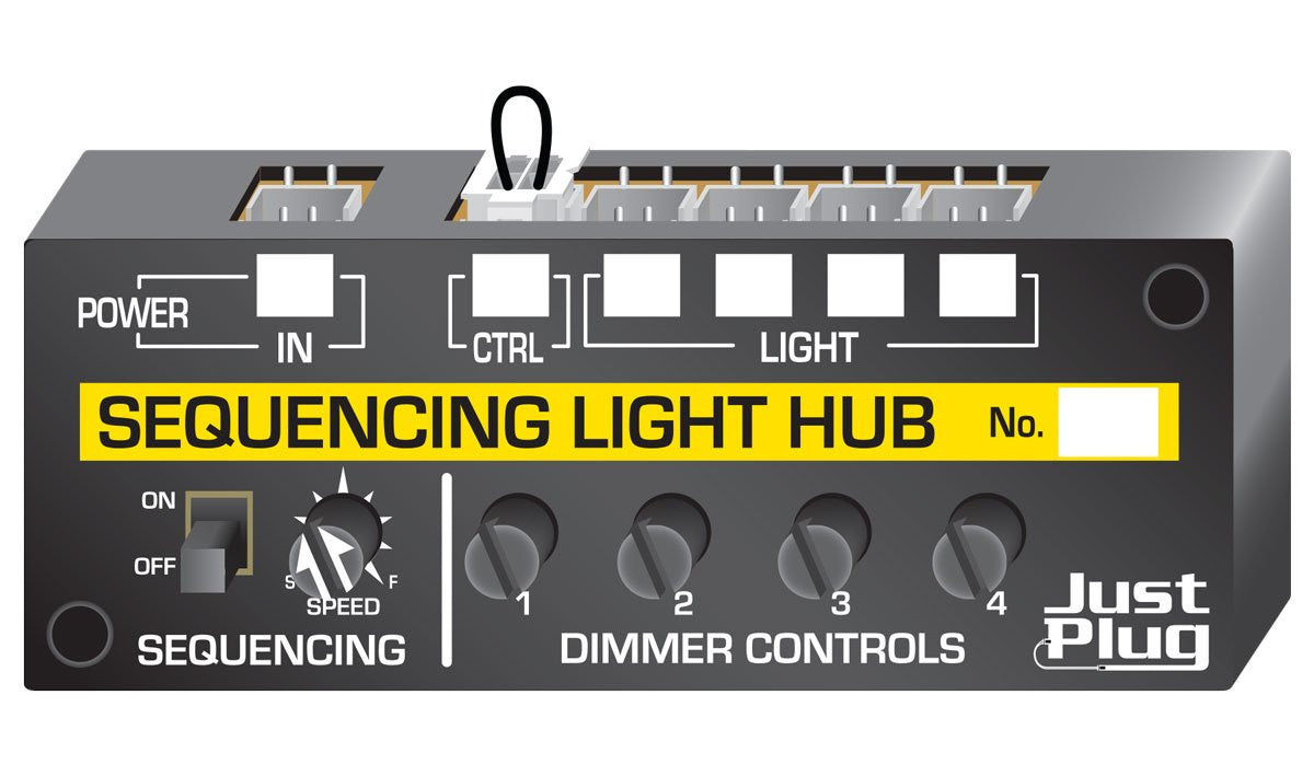 Woodland Scenics JP5680 Just Plug Lighting System - Sequencing Light Hub