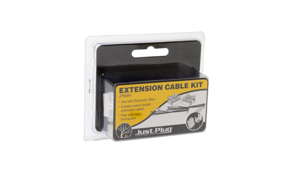 Woodland Scenics JP5684 Just Plug Lighting System - Extension Cable Kit