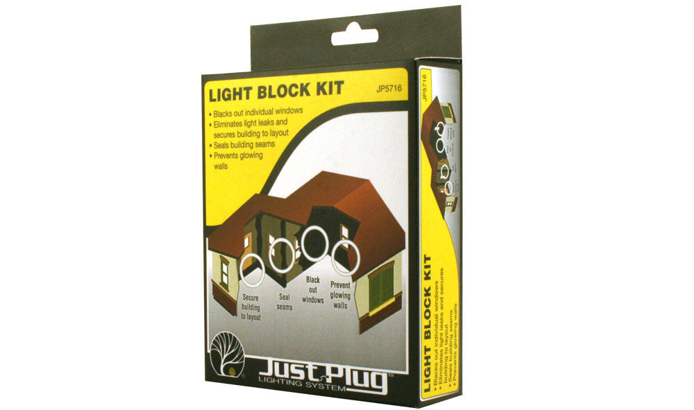 Woodland Scenics JP5716 Just Plug Lighting System - Light Block Kit