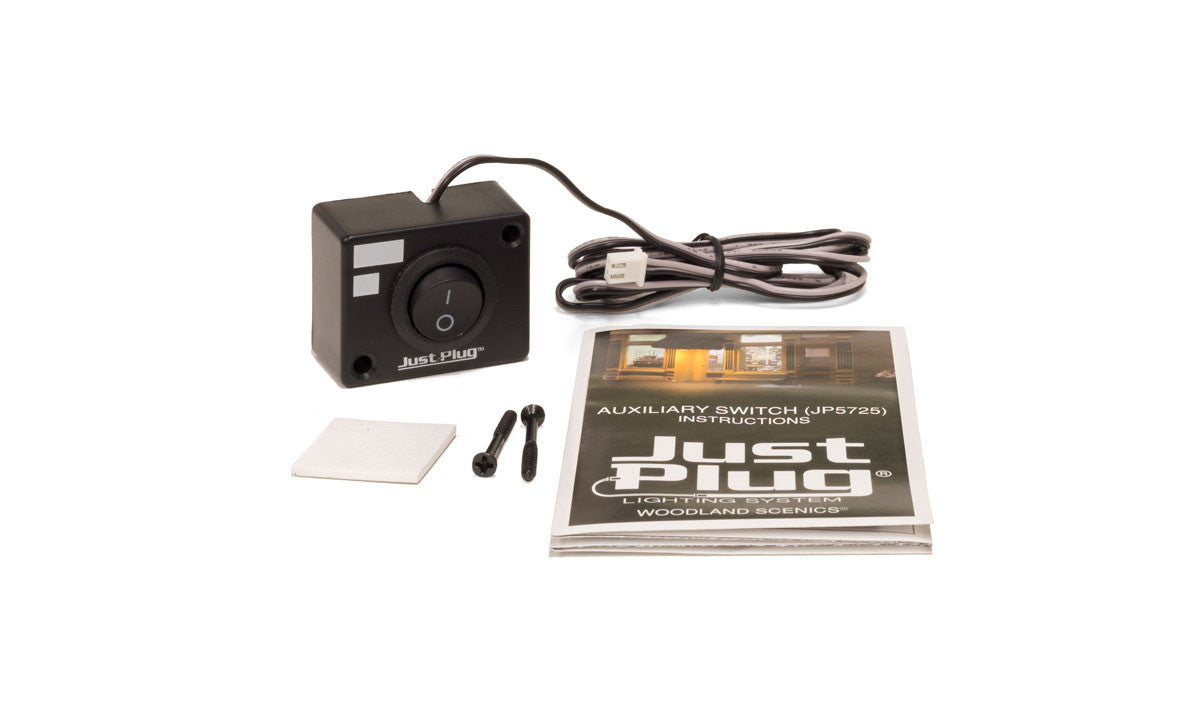 Woodland Scenics JP5725 Just Plug Lighting System - Auxiliary Switch