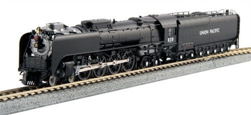 KATO N 126-0402-LS Union Pacific 4-8-4 FEF-3 #838 - Freight version Steam Locomotive Custom-installed ESU Loksound Sound DCC and Lighting