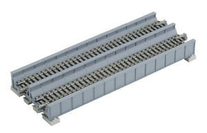 Kato N 20-457 Unitrack Double Track Plate Girder Bridge Gray 186mm 7-5/16"