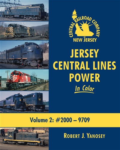 Morning Sun Books 1568 Jersey Central Lines Power In Color Volume 2: #2000-9709