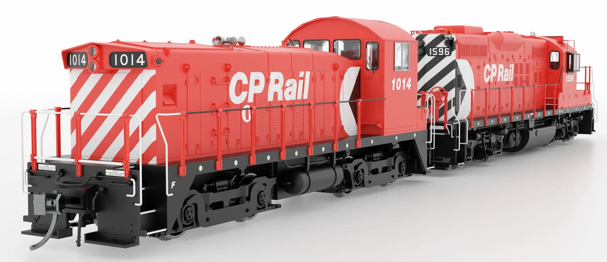 Rapido Trains Inc HO 54020 DCC Ready GP9u Locomotive Mother+Slug Set StL&H #1625 + 1010