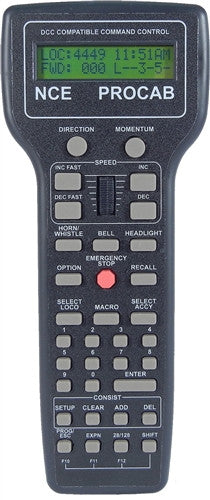 NCE DCC 5240011 Deluxe ProCab-R Radio Equipped