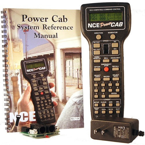 NCE DCC 5240025 Power Cab Complete DCC Starter Set with Power Supply
