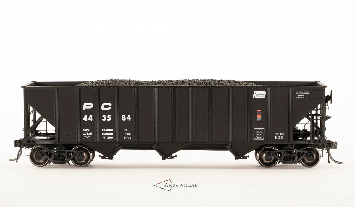 Arrowhead HO 1008-2 Penn Central Committee Design Hopper Penn Central PC #443686