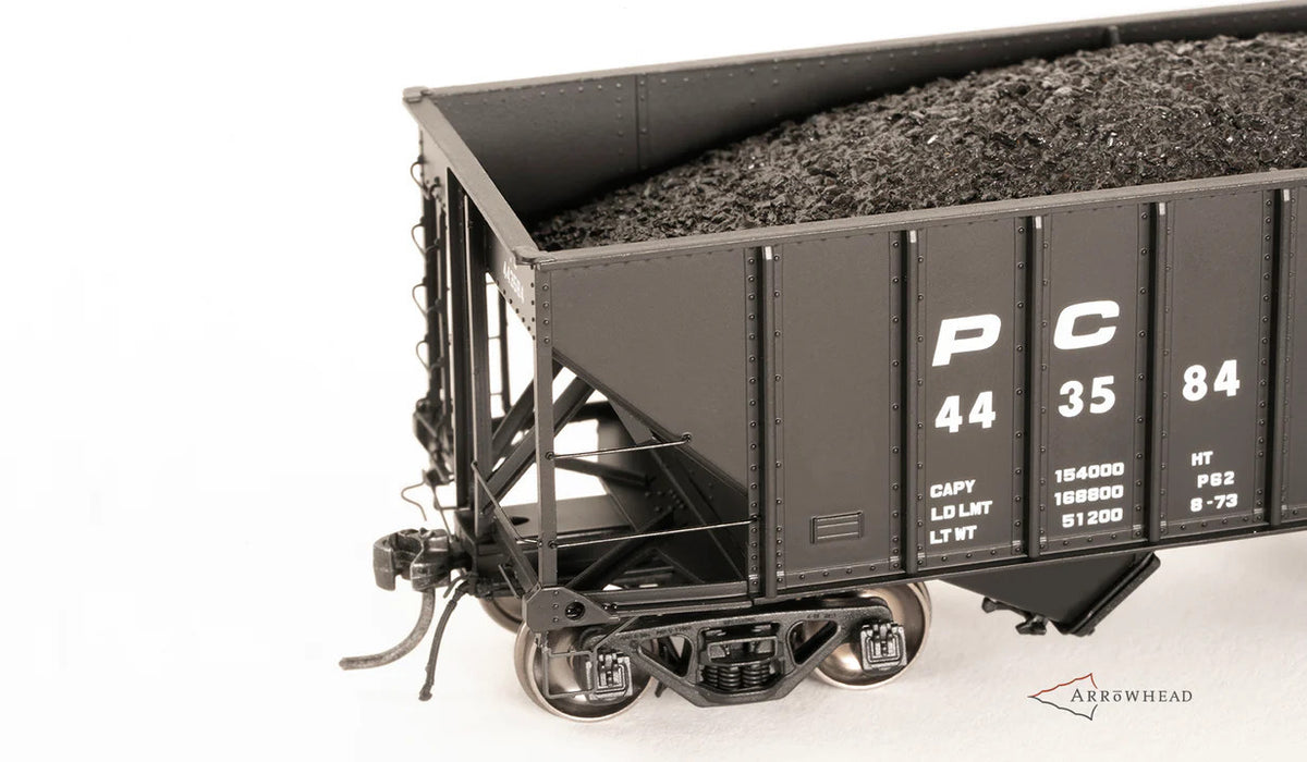 Arrowhead HO 1008-2 Penn Central Committee Design Hopper Penn Central PC #443686