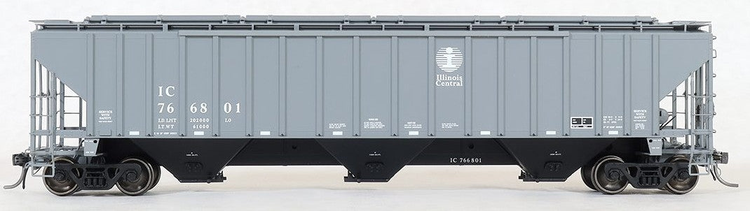 Tangent Scale Models HO 20074-01 Pullman-Standard PS-2CD 4750 Covered Hopper IC 'Gray Repaint w/Logo 1997+' IC #766795