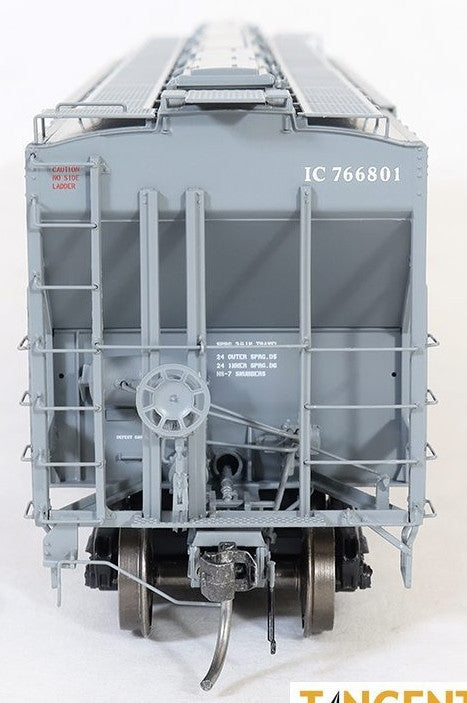 Tangent Scale Models HO 20074-01 Pullman-Standard PS-2CD 4750 Covered Hopper IC 'Gray Repaint w/Logo 1997+' IC #766795