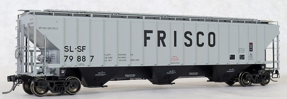 Tangent Scale Models HO 20062-07 Pullman-Standard PS-2CD 4750 Covered Hopper SLSF 'Delivery Gray 6-1977' SL-SF #79954