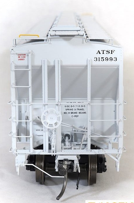 Tangent Scale Models HO 20058-11 Pullman-Standard PS-2CD 4750 Covered Hopper ATSF 'Delivery Gray 10-1979' ATSF #315982