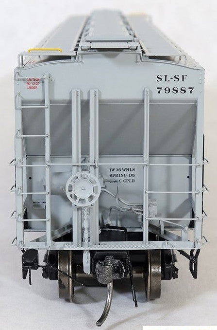 Tangent Scale Models HO 20062-11 Pullman-Standard PS-2CD 4750 Covered Hopper SLSF 'Delivery Gray 6-1977' SL-SF #79986