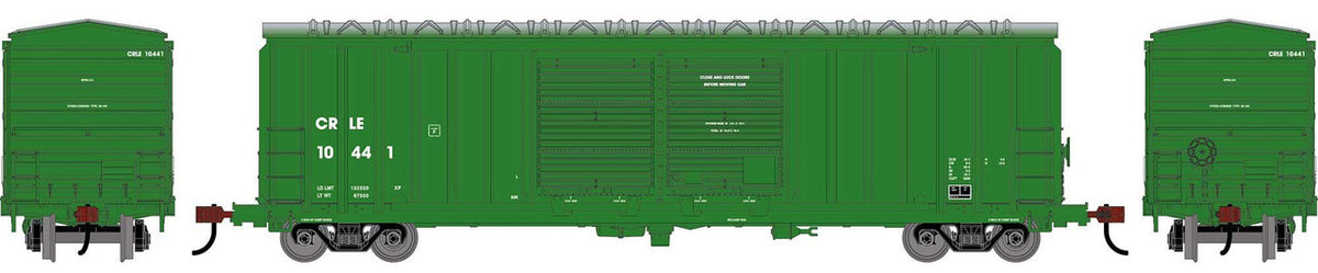 Athearn Roundhouse HO RND-1370 50' FMC 5283 Double Door Box Car CRLE #10441