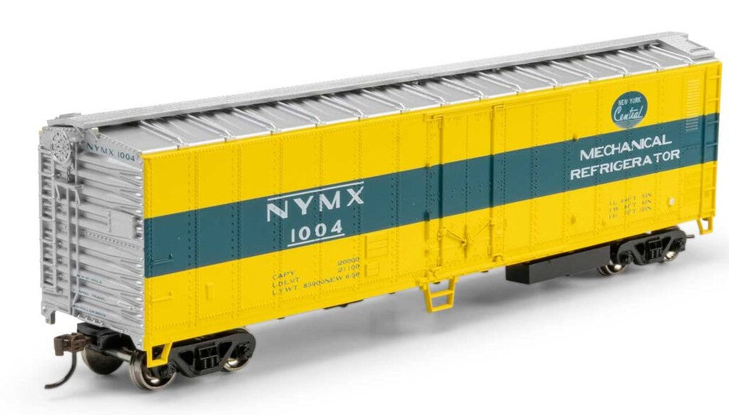 Athearn Roundhouse HO RND-1452 50' Smooth Side Mechanical Reefer NYMX #1004