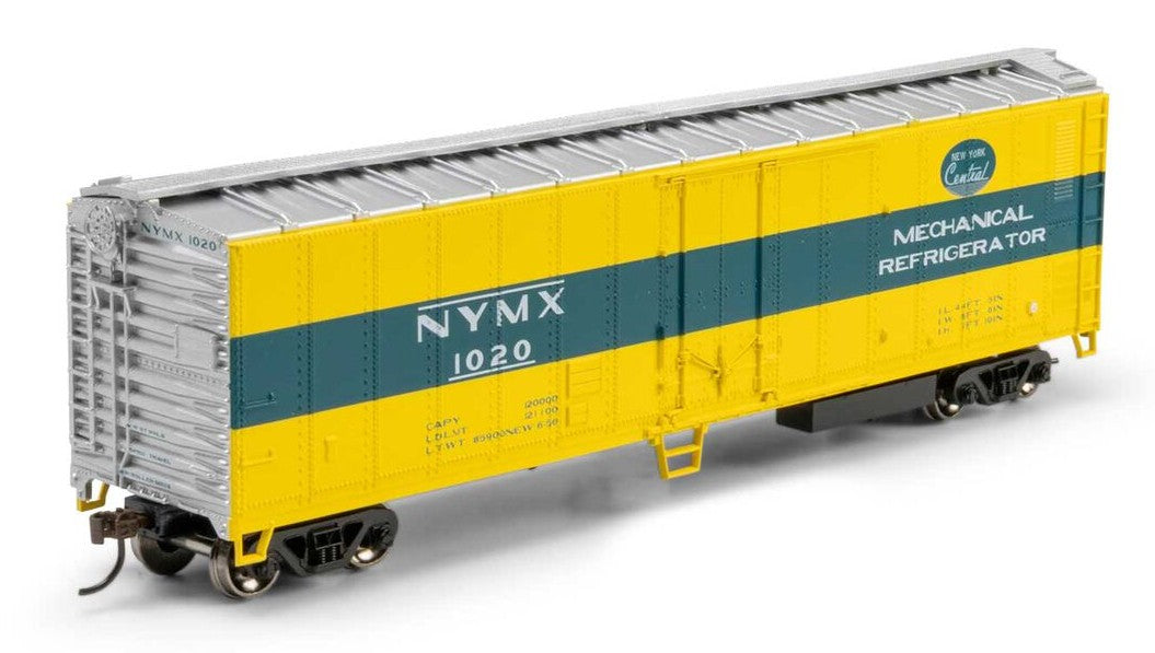 Athearn Roundhouse HO RND-1454 50' Smooth Side Mechanical Reefer NYMX #1020