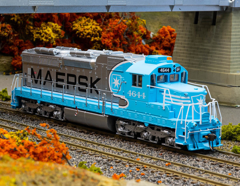 Atlas Master HO 10003734 Silver Series DCC Ready EMD SD-26 Locomotive MAERSK ATSF #4644