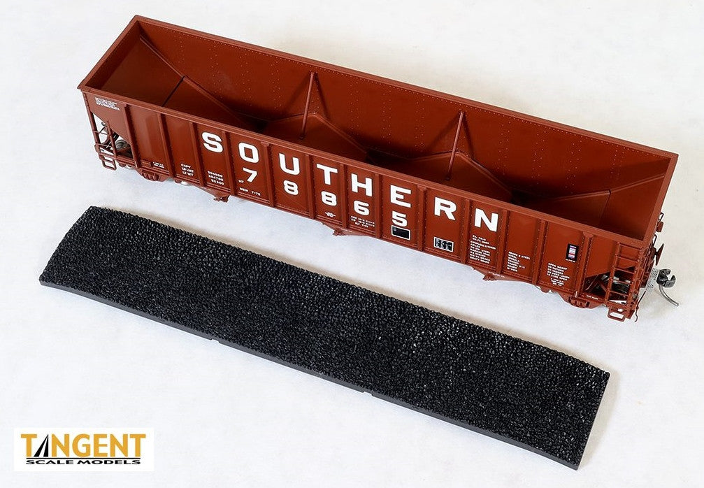 Tangent Scale Models HO 24210-01 Pullman-Standard PS 3526 100T Triple Coal Hopper Southern Railway 'Brown Delivery 1975+' SOU #78800