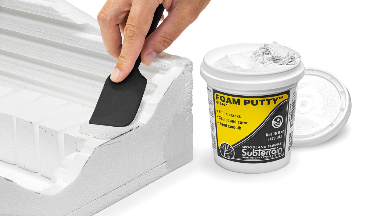 Woodland Scenics ST1447 Foam Putty - 16 oz.
