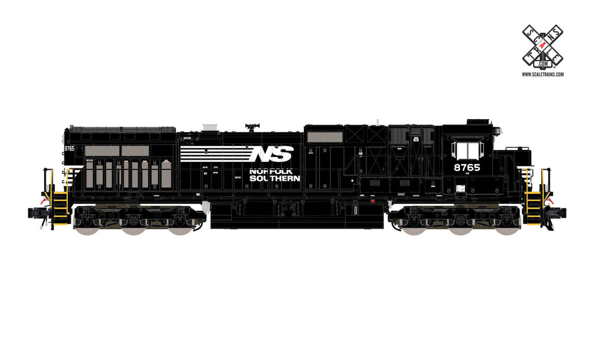 ScaleTrains Rivet Counter N SXT32573 DCC Ready GE DASH 9-40C Norfolk Southern 'Thoroughbred' NS #8888